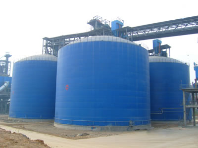 翁田镇水泥钢板库改造