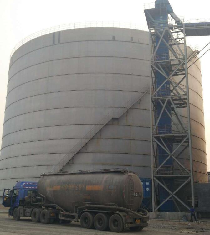 翁田镇5万吨钢板库