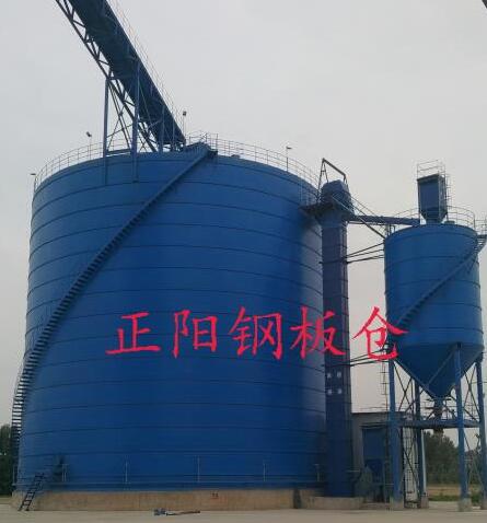 翁田镇大型矿粉钢板库