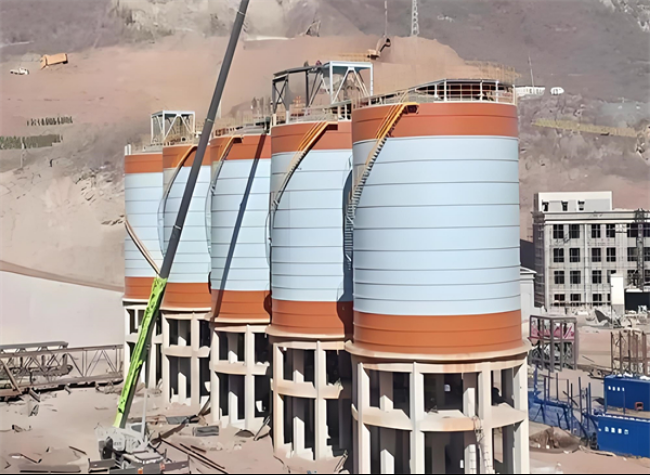 翁田镇高架钢板仓