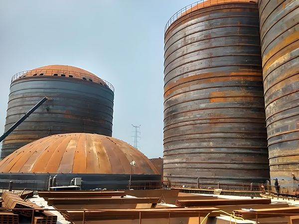 翁田镇焦粉钢板仓